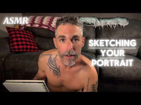 ASMR | Couples Night (Sketching Your Beautiful Face)