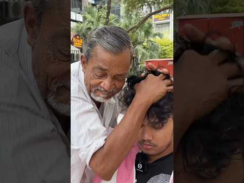 Waris Barber Powerful Head Massage #asmr #thebarbersarms #headmassage #indianbarber