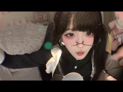 ASMR Cosplay Girl | Long Nails, Accent Whisper, Sleep Triggers