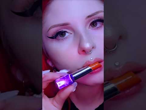 #asmr #lipgloss #tingles #mouthsounds