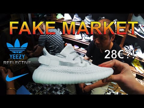 FAKE MARKET in Cina a Shanghai Ep. 4 (imitazione Yeezy Boost 350 V2 Static reflective, Rolex)