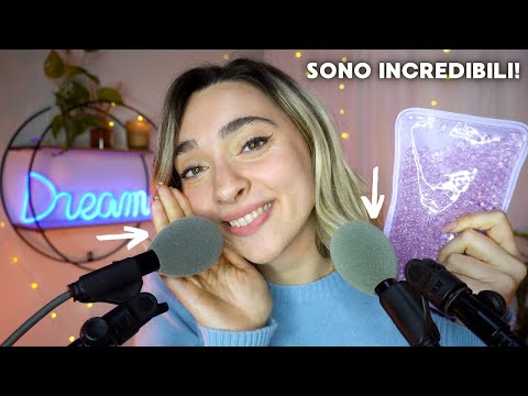 NON HAI MAI SENTITO UN ASMR CON QUESTI MICROFONI 🤩 | AVRAI UN SACCO DI BRIVIDIIII