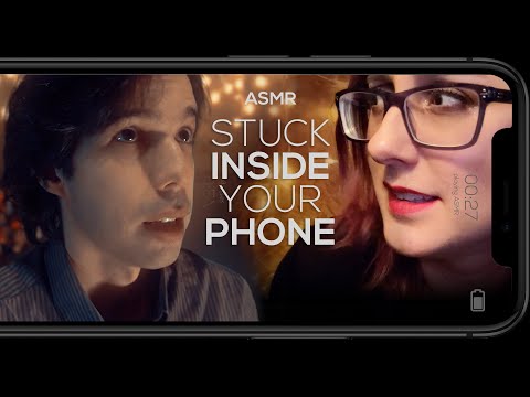 ASMRtists Stuck inside your Phone [ASMR] Collab @ASMR Alysaa  ✨ Unordinary style Roleplay ✨