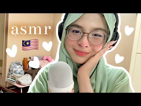 ASMR IN MALAY 🇲🇾 | POSITIVE AFFIRMATIONS FOR NEW YEARS😴🤍 (+fluffy mic scratching)