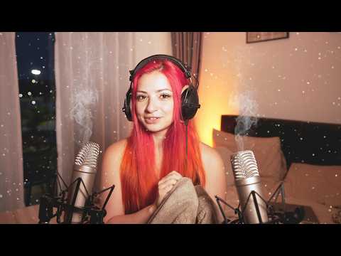 ASMR впервые снимаю на русском языке | шепот, звуки полотенца. Слушай, когда тебе тревожно