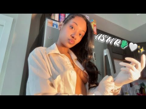 ASMR 30 Minutes Of Latex Gloves Sounds + Spit Painting 🎨🤍🧤✨