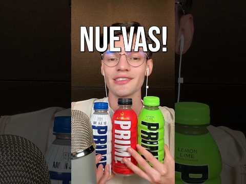 PROBÉ MÁS BEBIDAS PRIME SON RICAS? #asmr #shorts #asmrsounds #comedia