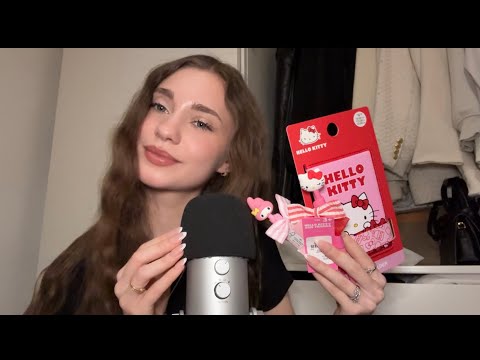 ASMR Shopping Haul 🛍️ (fabric scratching, tapping)