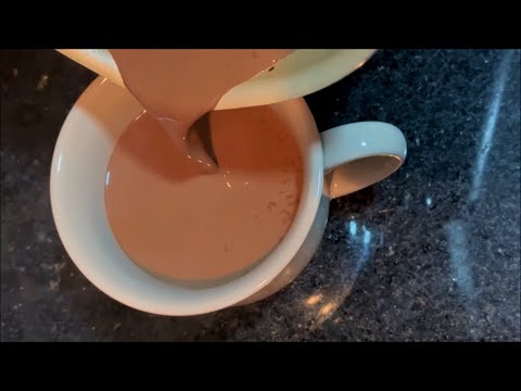 ASMR: FAZENDO E TOMANDO O MELHOR CHOCOLATE QUENTE