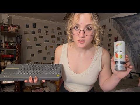 It’s 1 am & I’m Lowkey Cooked | ASMR Work w/ Me Personal Attention (watch a college girl crash out)