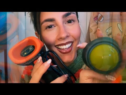 ASMR- Stuttering and lots of anticipatory triggers (fast paced) 🪐