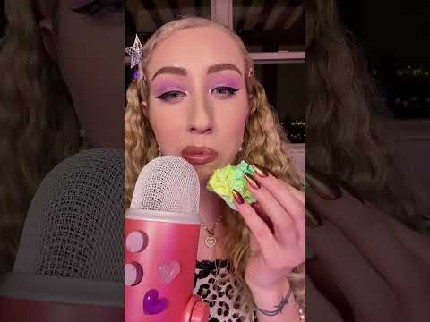 Crystal candy from Yabumoto Krystal Kandz! #asmr #asmrvideo #asmrsounds #ediblecrystals #asmreating
