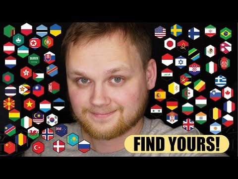 ASMR for sleep 😴💤 - FIND YOUR COUNTRY - rhythmic whispering