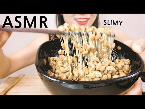 NATTO 미끌미끌 낫토 이팅사운드 과연 맛은..? ASMR