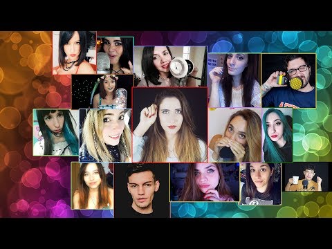 TUS YOUTUBERS DE ASMR FAVORITOS en un solo vídeo | ASMR Español | Asmr with Sasha