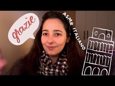 ASMR | Praticando italiano com voz suave