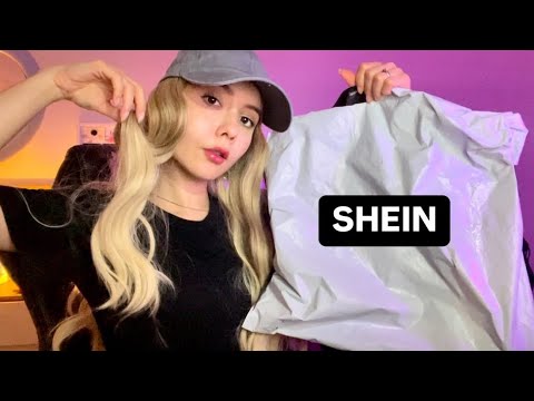 ASMR: ABRINDO RECEBIDOS MISTERIOSOS DA SHEIN 🌸 SURPRESAS E SONS RELAXANTES