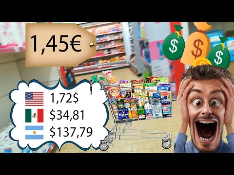 ASMR en Español 🛒 Mostrando por dentro un supermercado de España 🇪🇸 😲 Low  Cost 👛