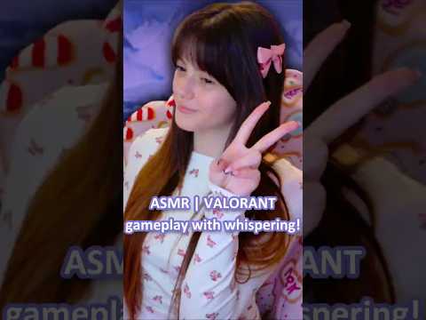 ASMR | VALORANT Gameplay With Whispering & Keyboard Sounds! ☁️💜 ─♡─ #asmr #valorant