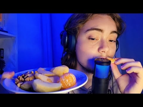 Meyve Tabağı Mukbang ASMR | Gece Atıştırmalığı | Türkçe ASMR |