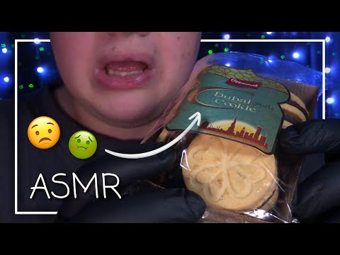 ASMR I did NOT expect that… Dubai Cookies Taste Test 😬😖 (Deutsch/German)