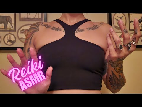 Reiki ASMR lofi l finger fluttering l hand movements l hypnotic l no talking l tingles