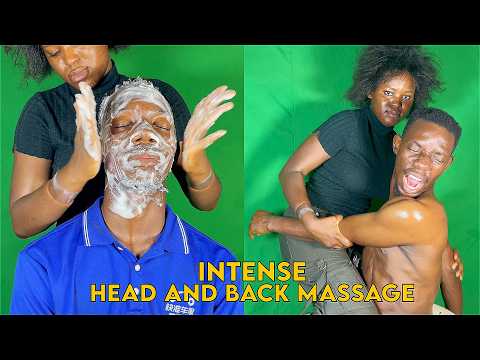 ASMR💫AGGRESSIVE HEAD SCALP SCRATCH , MASSAGE  & BONE CRACKING WITH DIFFERENT TOOLS FOR DEEP SLEEP