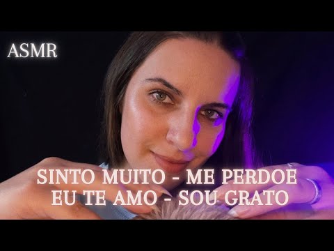 ASMR HO’OPONOPONO | Oração poderosa em camadas, com cafuné e som de chuva pra te relaxar 🤍