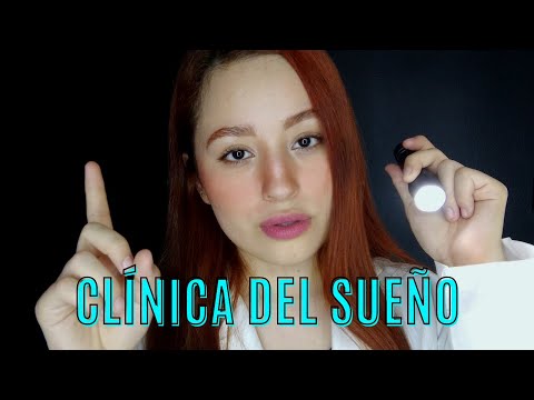 CLÍNICA DEL SUEÑO ASMR (nervios craneales, linterna, brocha) | ROLEPLAY MÉDICO | ASMR Español