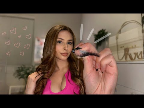 ASMR Roleplay | Doing Your Eyelash Extensions 💖✨🌸
