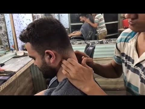 Relieve Headaches Naturally | Neck & Scalp Massage ( NO TALKING ) 💈
