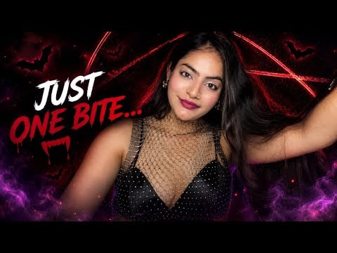 🦇 Just one bite... I promise. ❤️ | Vampire Girlfriend ASMR 🩸✨