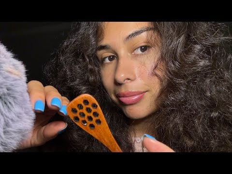 asmr : tracing your face 