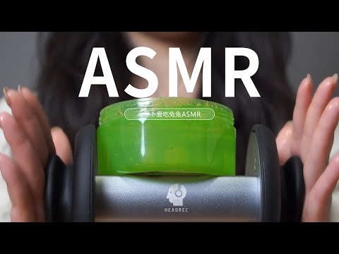 【ASMR】Help You Sleep/芦荟胶掏耳朵助眠 4K