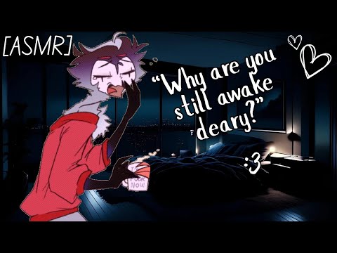 [Stolas ASMR] Sleepy Stolas helps you get some sleep after a bad dream :3 [Sleep-aid] [Soft-spoken]