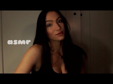 INAUDIBLE WHISPERING ASMR + RANDOM TRIGGERS