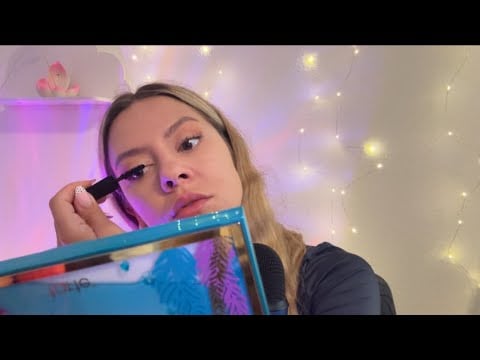 ASMR | Gum Chewing While Doing my Eye Makeup (unedited video) ✨