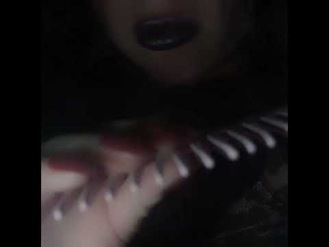 ASMR BRUSH & Rain Sounds #Shorts