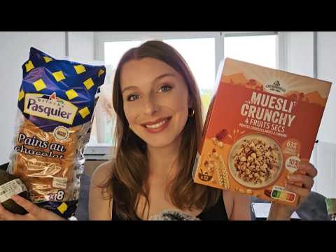 ASMR - J'ai fait les courses ! 🛒🥑