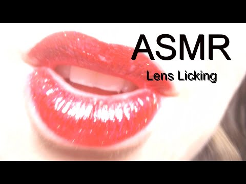 Aggressive Lens Licking, Extremely Fast Tongue Flutters!