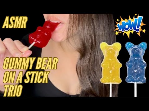 Asmr Gummy Bear Eating Sounds