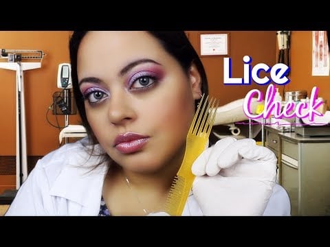 ASMR| SATISFYING and TINGLY Lice Check!! ~Many Sound Triggers!~