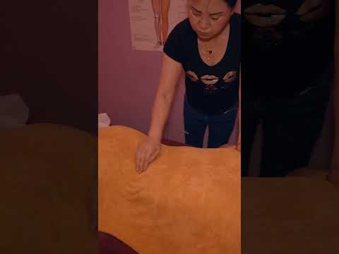 ASMR: Chinese Back Neck Shoulder Massage! #shorts