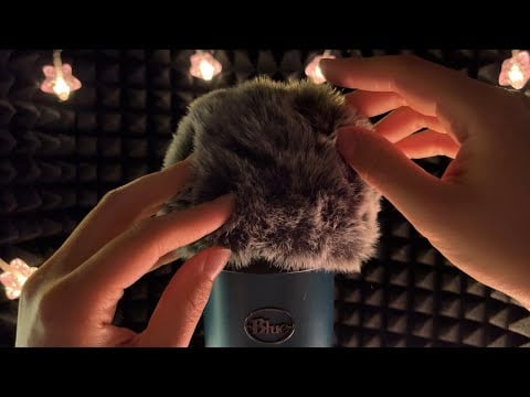 ASMR│Best Blue Yeti ASMR Sounds: Tapping, Brushing,Scratching,Crinkling ( No talking)