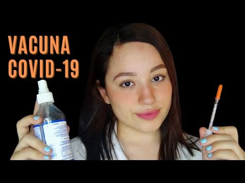 TE PONGO LA VACUNA DE COVID-19 | ROLEPLAY MÉDICO | ASMR Español