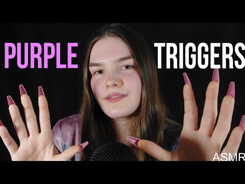 Tingly Purple Triggers - ASMR 💜