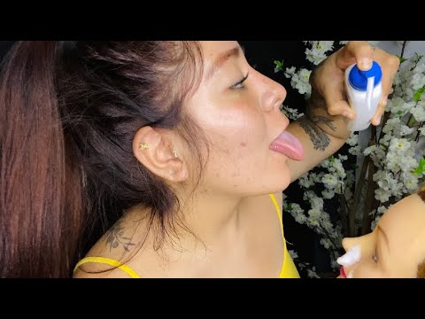 🔥💦ASMR | ROLEPLAY 🔥 LIMPIANDO TU CARITA SÚPER RICO🔥💦