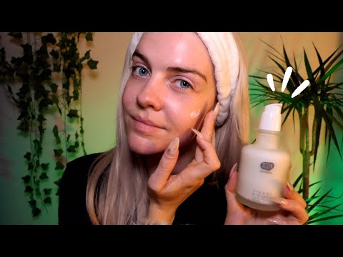 ASMR | Soin du visage coréen 🌱 et chuchotements