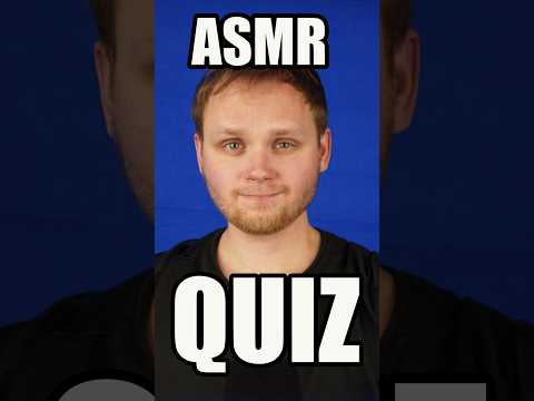 ASMR | Short Quiz before Sleep ep1