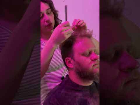 Scalp Scratching ASMR #asmrmassage #relaxingmassage #oldschoolasmr #realpersonasmr #sleepaid